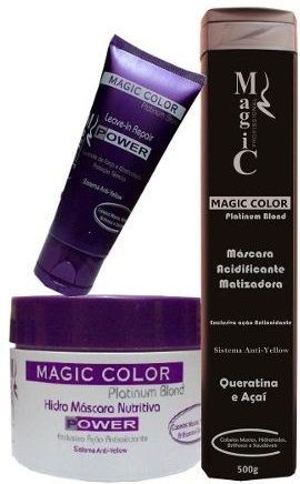 Kit Magic Color Com Matizador Tradicional Grande